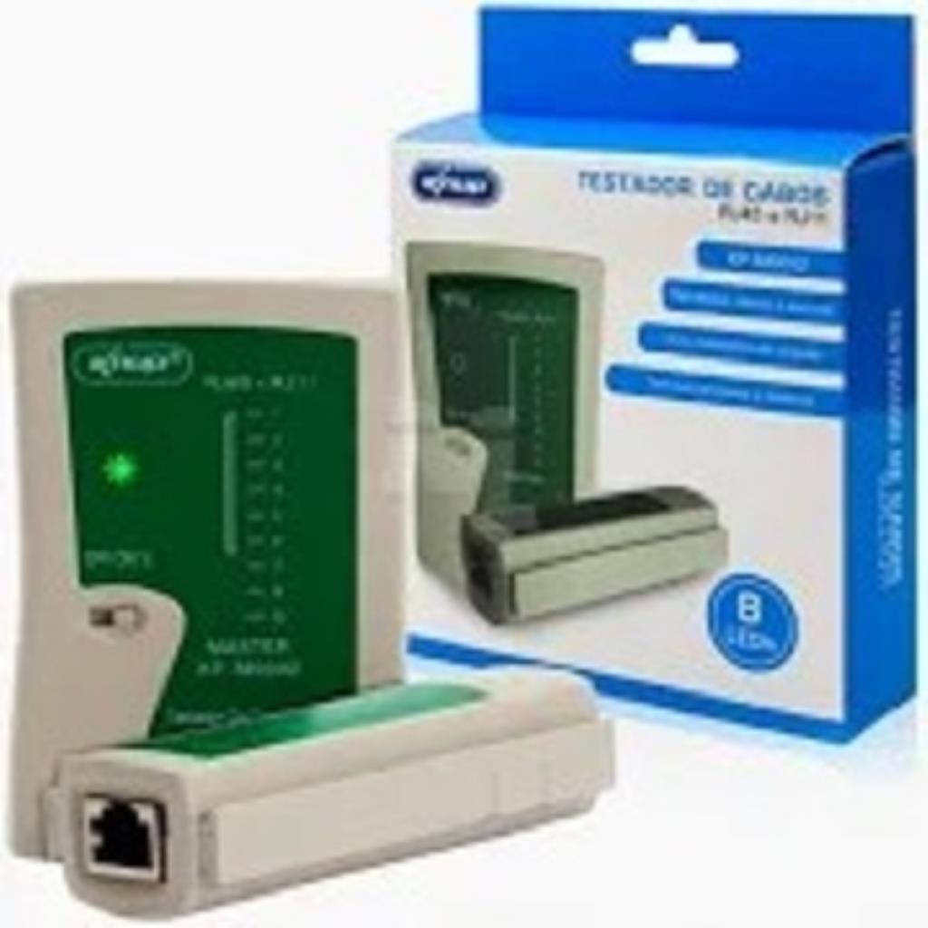 TESTADOR DE CABOS KP-MO0O2 8 LEDS