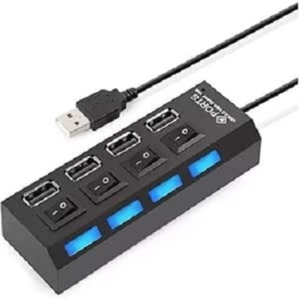 HUB USB 4 PORTAS