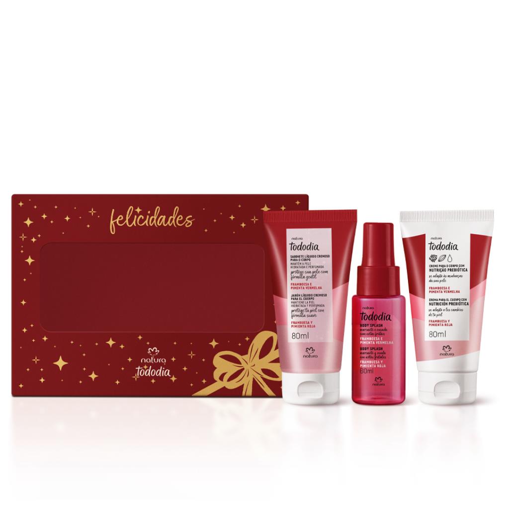 Presente Natura Tododia Framboesa e Pimenta Vermelha