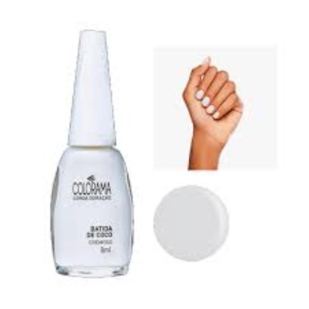 ESMALTE CREMOSO COLORAMA BATIDA DE COCO SM UNIT 8ML