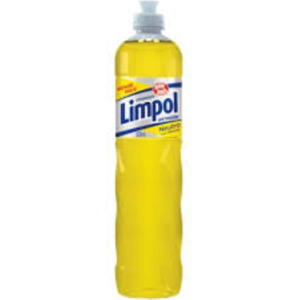 DETERGENTE LÃQUIDO LIMPOL NEUTRO BOM BRIL 500ML