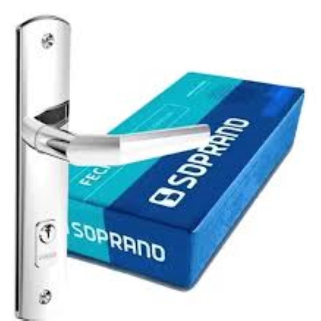 Fechadura Ipanema E27 40x53 Banheiro - Soprano