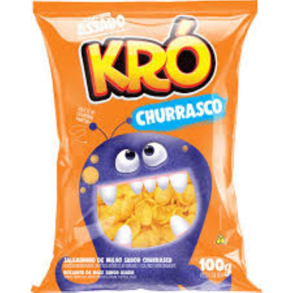 salgadinho kro churrasco 100g