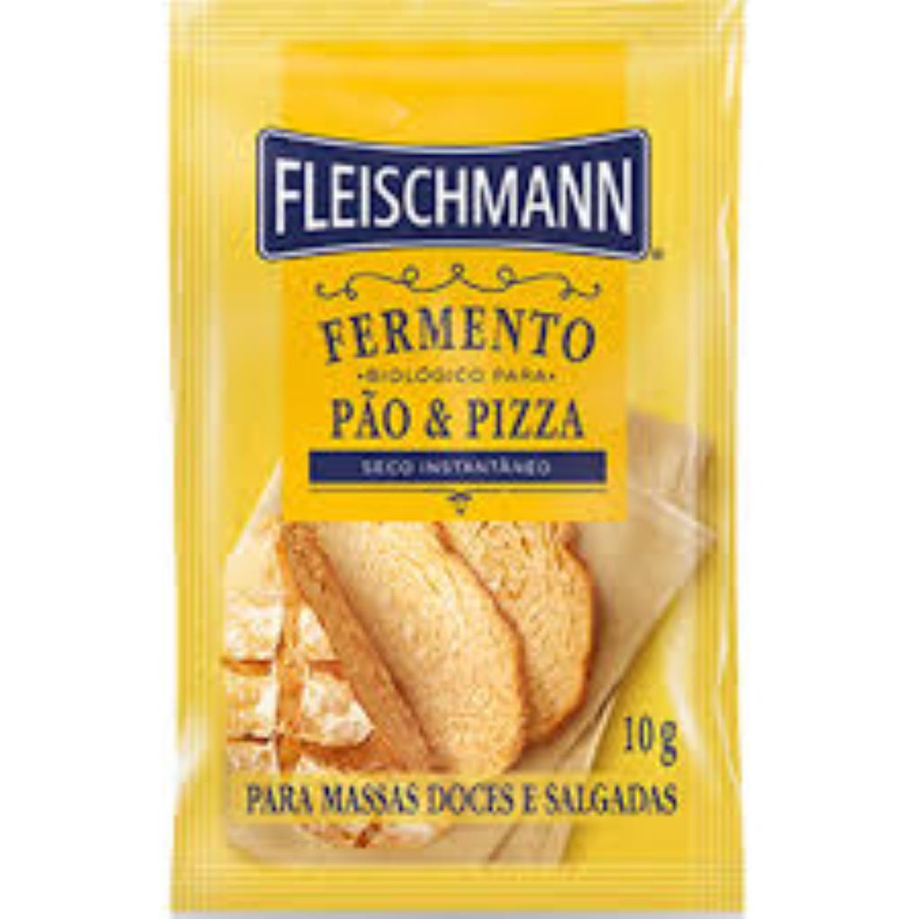 fermento biológico fleischmann 10G