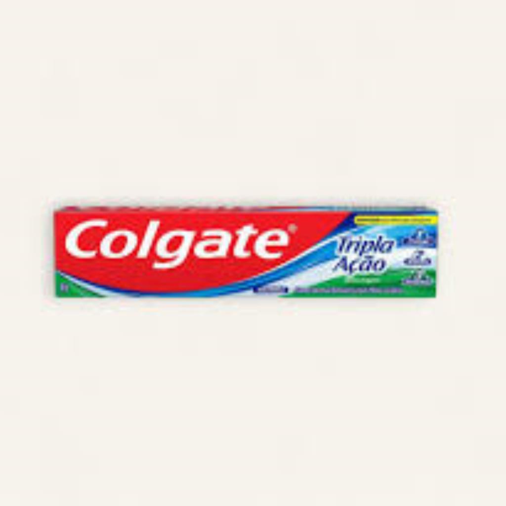 CREME DENTAL TRADICIONAL COLGATE 90G TRIPLA AÇÃO MENTA ORIGINAL UNIT