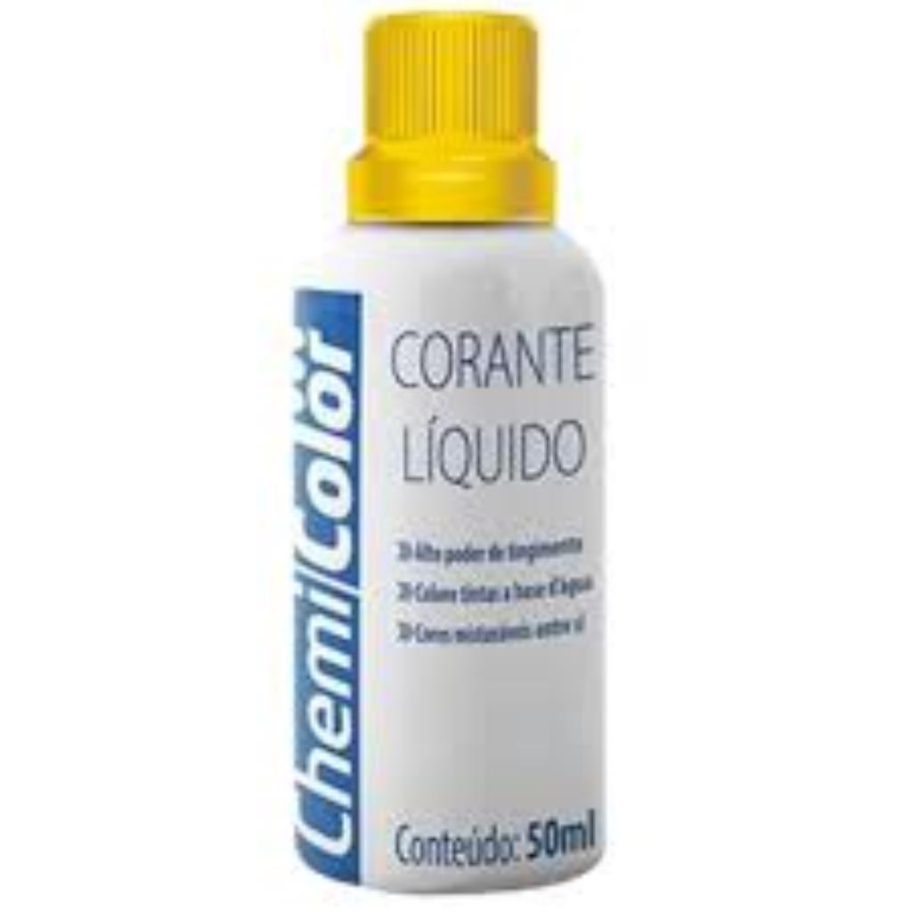 corant liquido amarelelo 50ml chime color