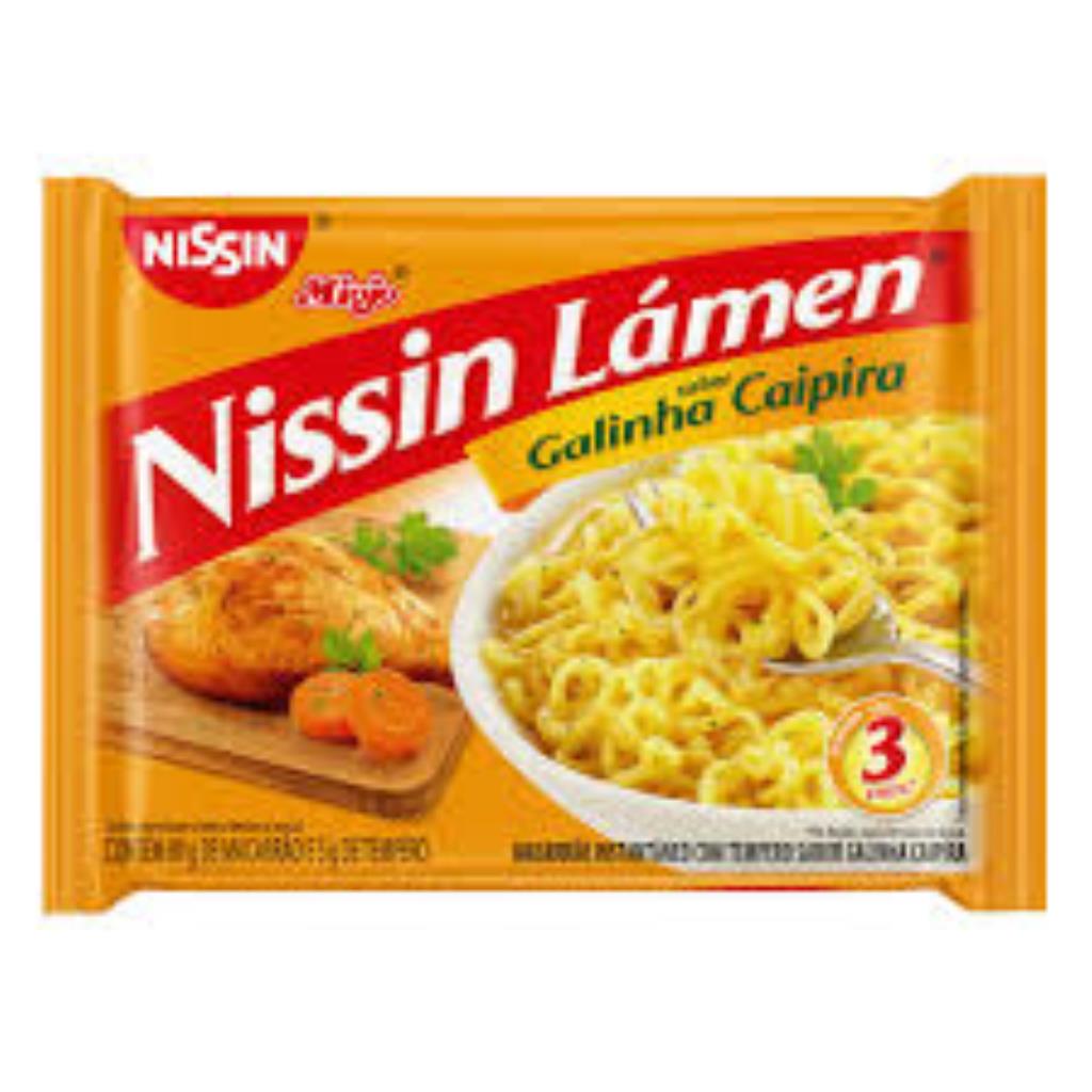 MACARRÃO INSTANTÃNEO GALINHA CAIPIRA NISSIN 85G