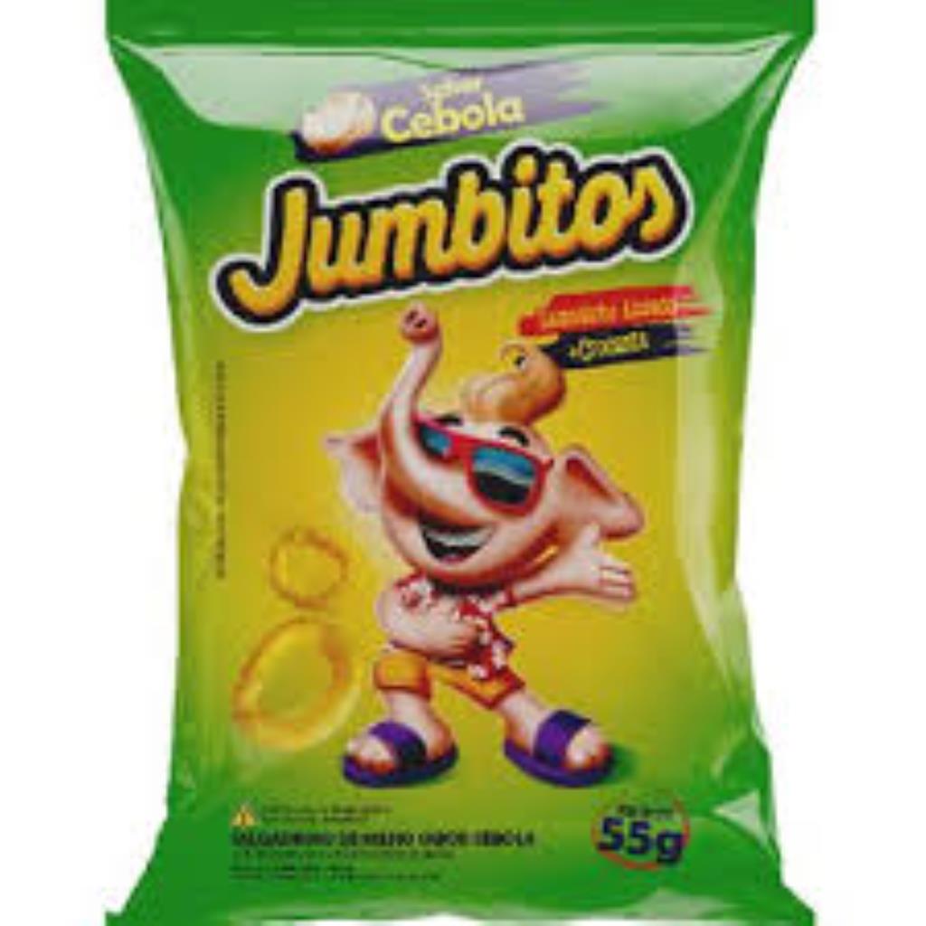 SALGADINHO JUMBITOS CEBOLA 55G