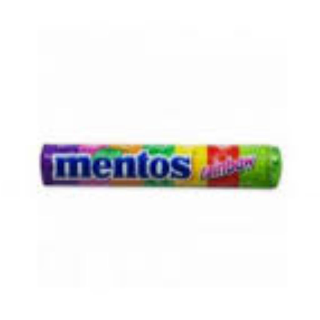 DROPS MENTOS STICK RAINBOW 37G