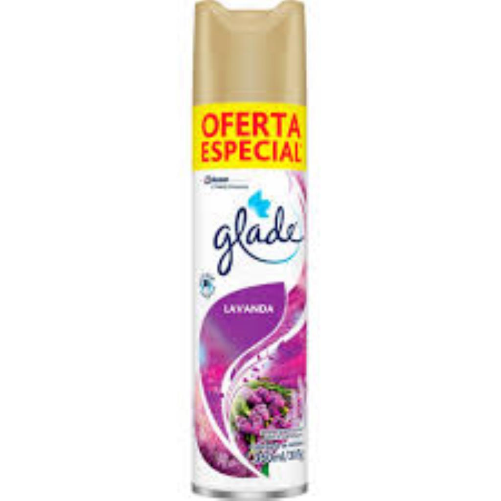 GLADE AEROSOL LAVANDA 360ML 20%DESC