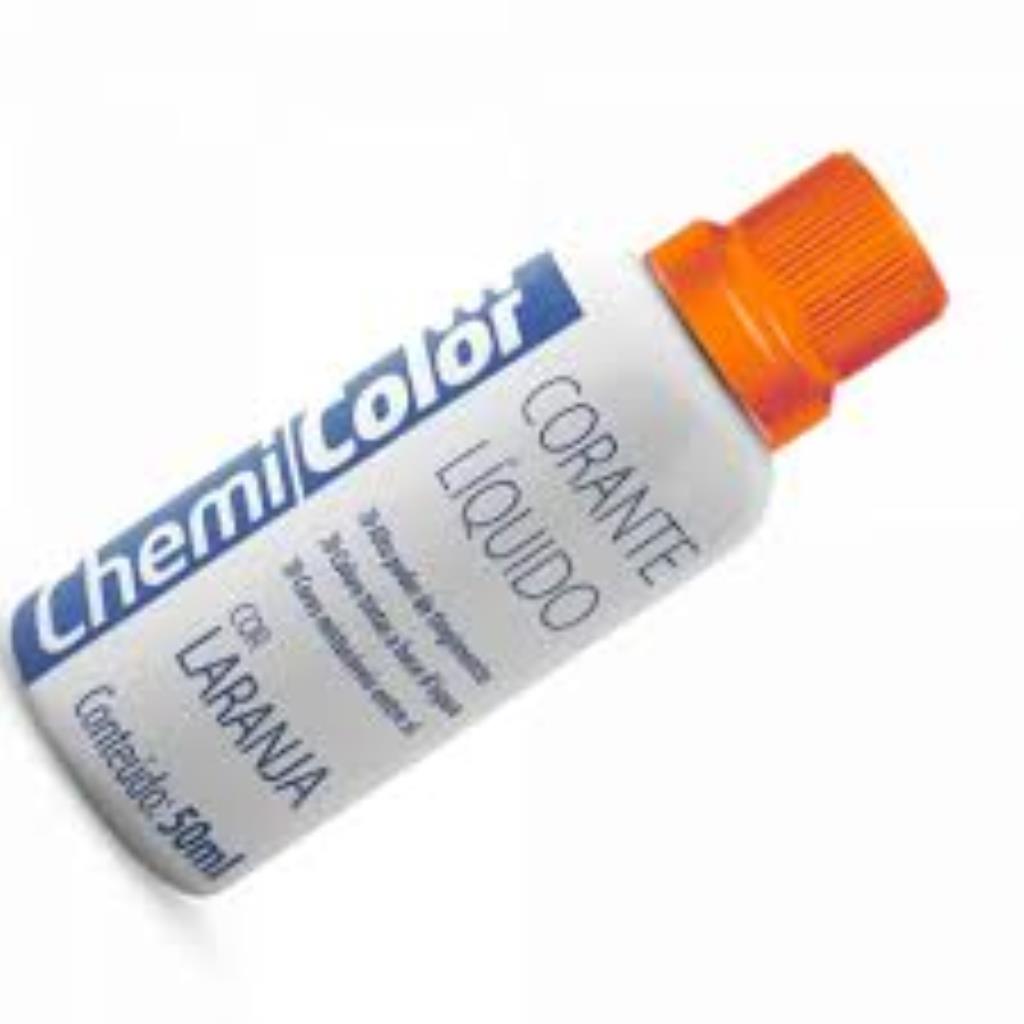 corante liquido laranja