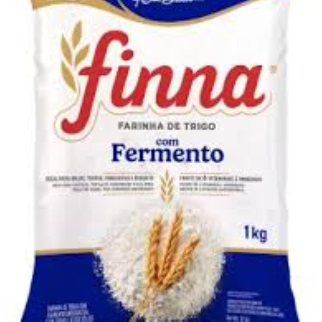 Trigo fina com fermento