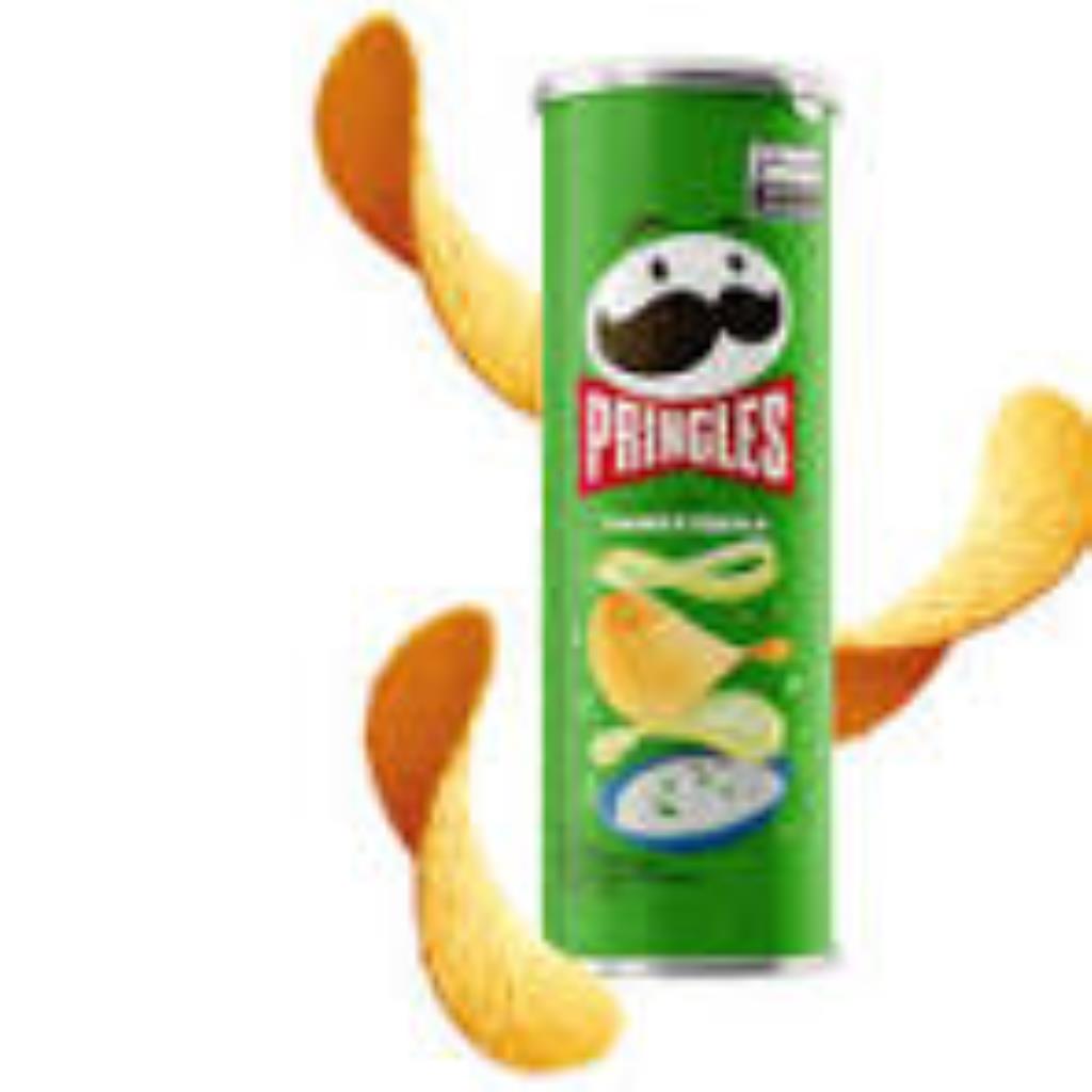 pringles sabor creme e cebola 109g