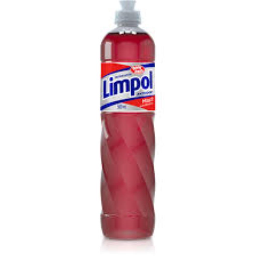DETERGENTE LIQUIDO MAÇÃ 500ML LIMPOL