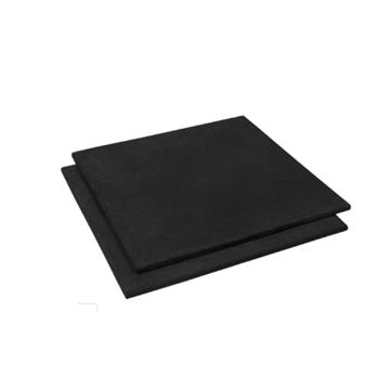 EMBORRACHADO LISO  PRETO - PCT/10