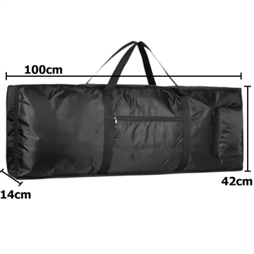 Capa Bag Bolsa Para Teclado 5/8 De 61 Teclas 4/8 Com Alça Pr