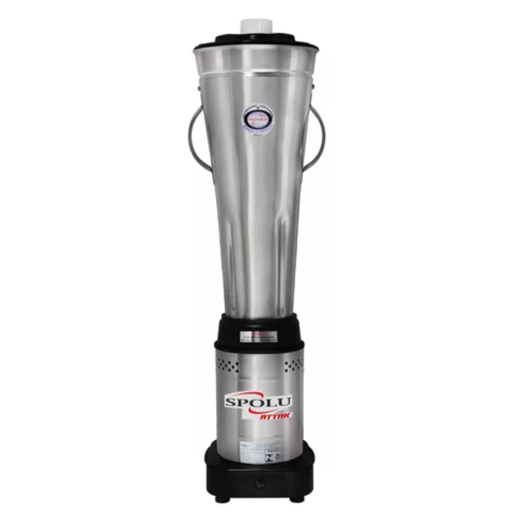 Liquidificador Industrial Baixa Rotação 10 Litros 1000w Biv Cor Prateado 110V/220V
