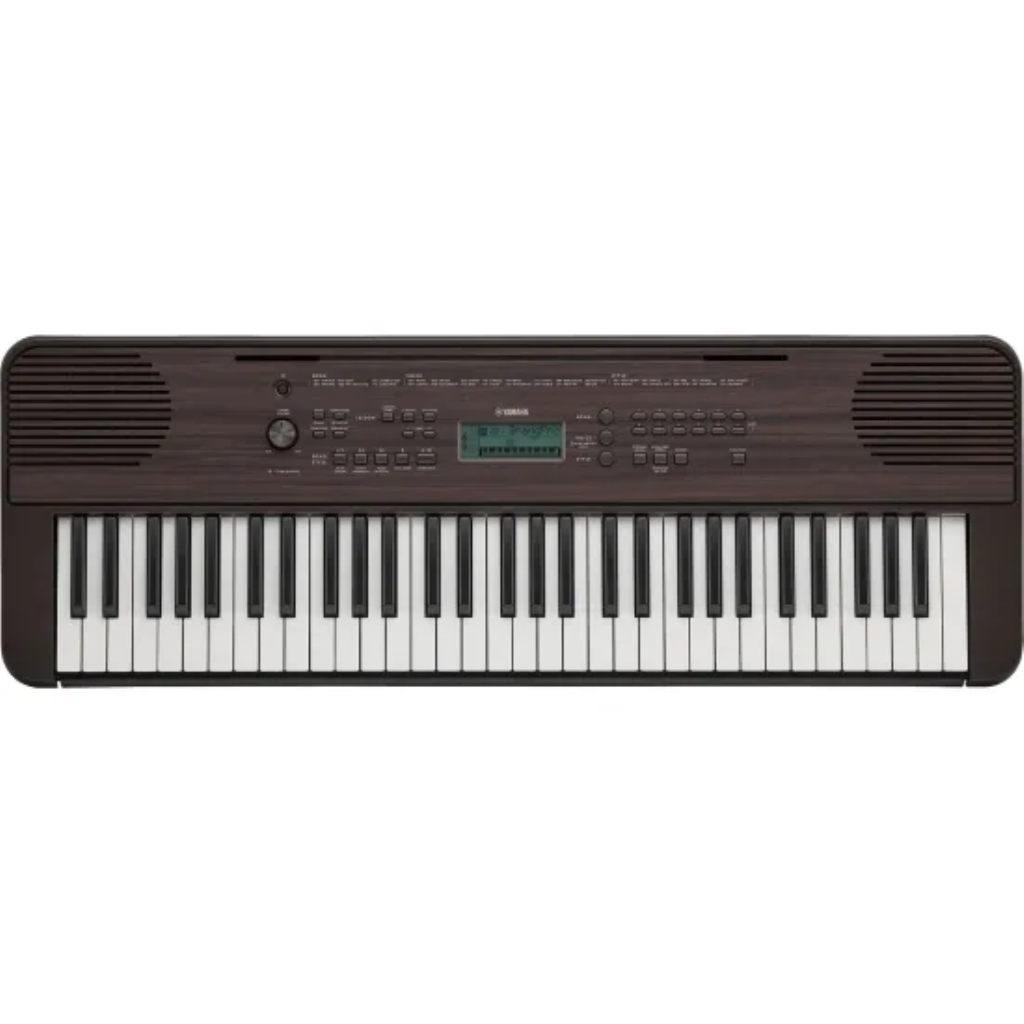 Teclado Yamaha PSR-E360 Arranjador Dark Walnut