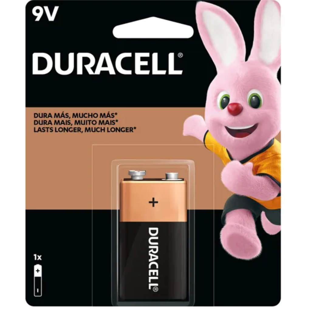 Bateria Alcalina 9v MN1604 (C/1 Pilha) Duracell