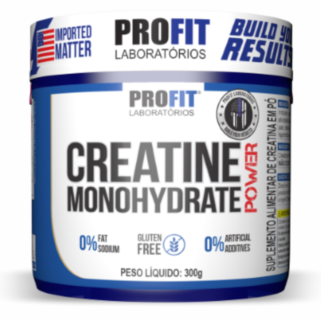 CREATINE MONOHYDRATE POWER POTE 300 GRAMAS - PROFIT