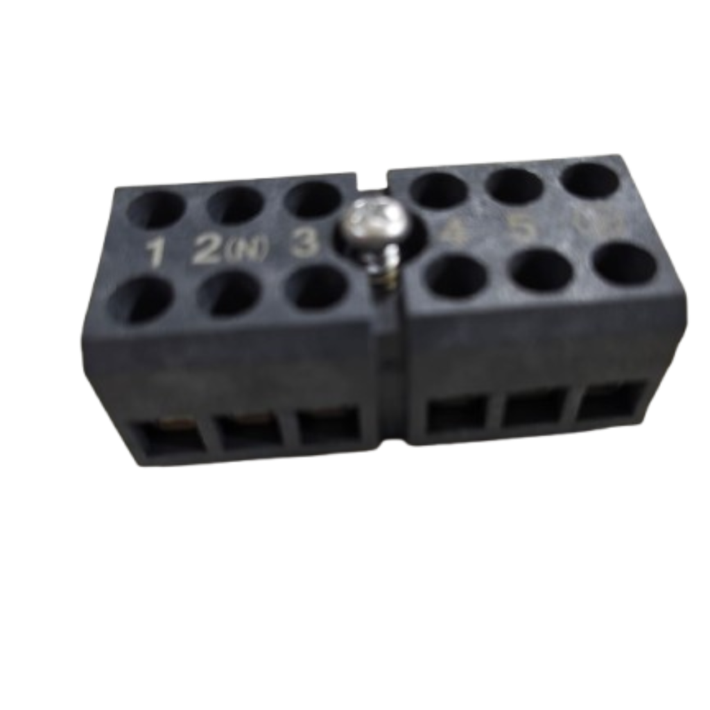 BORNEIRA 6P 250VAC - COD. 17400401000042