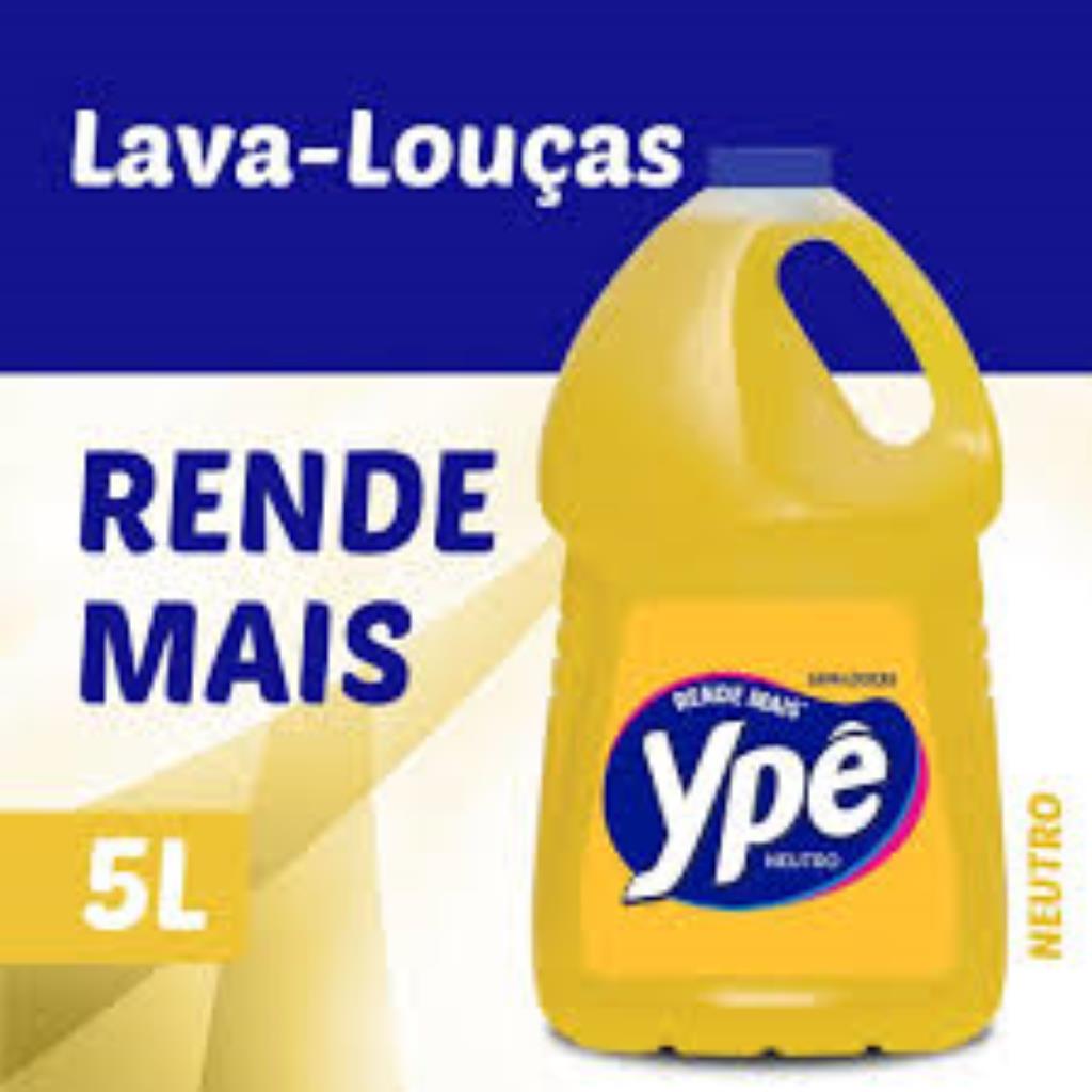DETERGENTE LIQUIDO NEUTRO YPE 5LTS