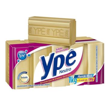 SABÃO EM BARRA GLICERINADO YPE UN 200G