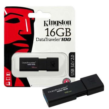 Kingston DT100G3 PEN DRIVE 16GB USB 3.1