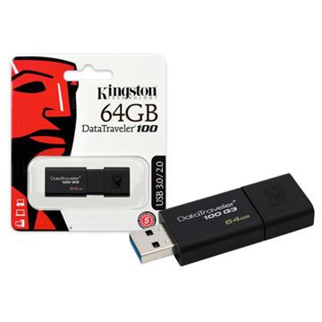 Kingston DT100G3 PEN DRIVE 64GB USB 3.1