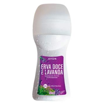 Avon Desodorante Roll-on Erva Doce e Lavanda 50ml