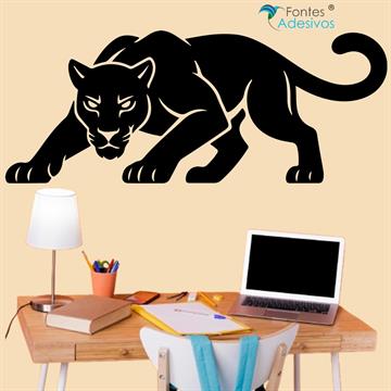 Adesivo de Parede Pantera-negra - 100 x 40 cm
