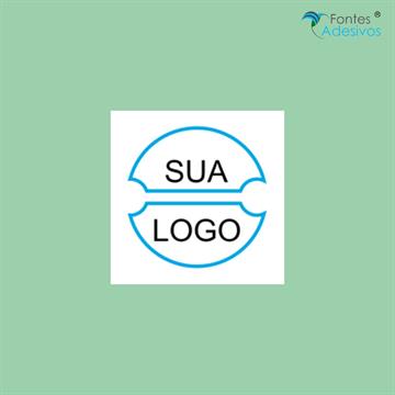 Etiqueta Casca de Ovo 15x15 mm - 1.000 un.