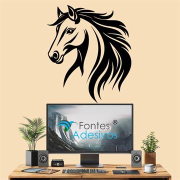 Adesivo de Parede Cavalo - 48 x 56 cm