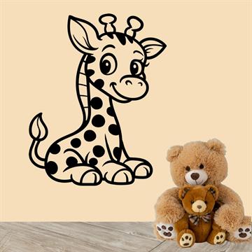 Adesivo Decorativo Girafa 48x60 cm