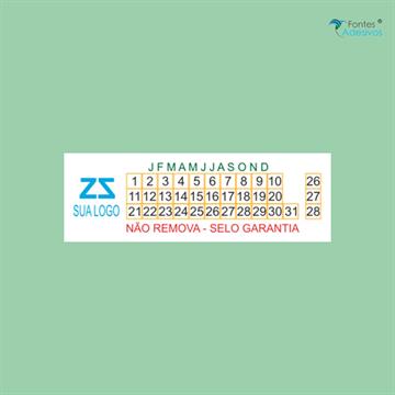 Etiqueta Casca de Ovo 10x30 mm - 250 un.