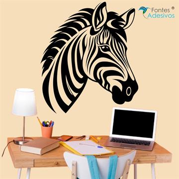 Adesivo de Parede Zebra - 42 x 48 cm
