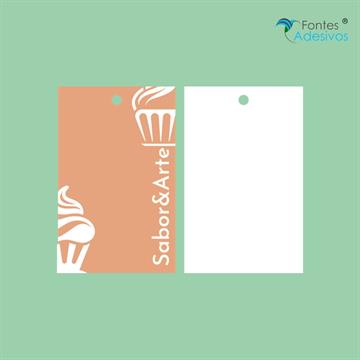 Tag Personalizada - 54 x 85 mm - 1.000 Un.