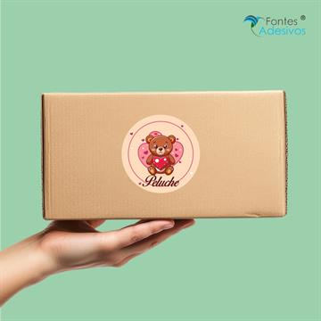 Adesivo Redondo - 48 x 48 mm - 250 Unidades