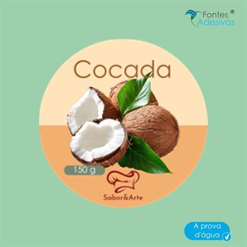 Adesivo Vinil - 50 x 50 mm - 250 Unidades