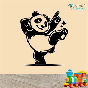 Adesivo de Parede Panda - 49 x 56 cm