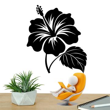 Adesivo Decorativo Hibisco 49x56 cm