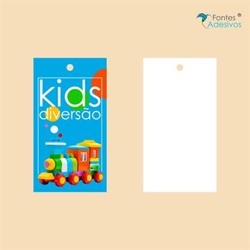 Tag Personalizada - 48 x 88 mm -  500 Un.