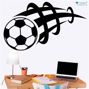 Adesivo de Parede Bola de Futebol - 96 x 56 cm- 1
