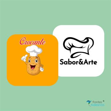 Porta Copos Personalizados - Quadrado - 85 x 85 mm - 500 UN