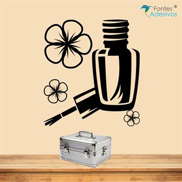 Adesivo de Parede Manicure - 54 x 60 cm