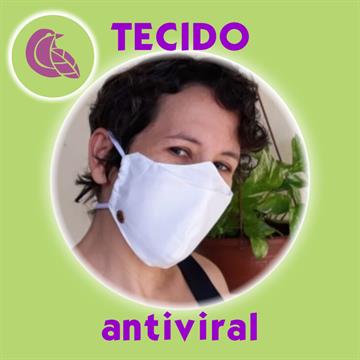 Máscara 3D Tecido Antiviral Delfim Protect