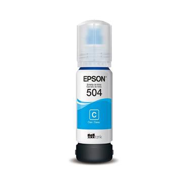 Refil de Tinta Epson 504 Ciano - Original