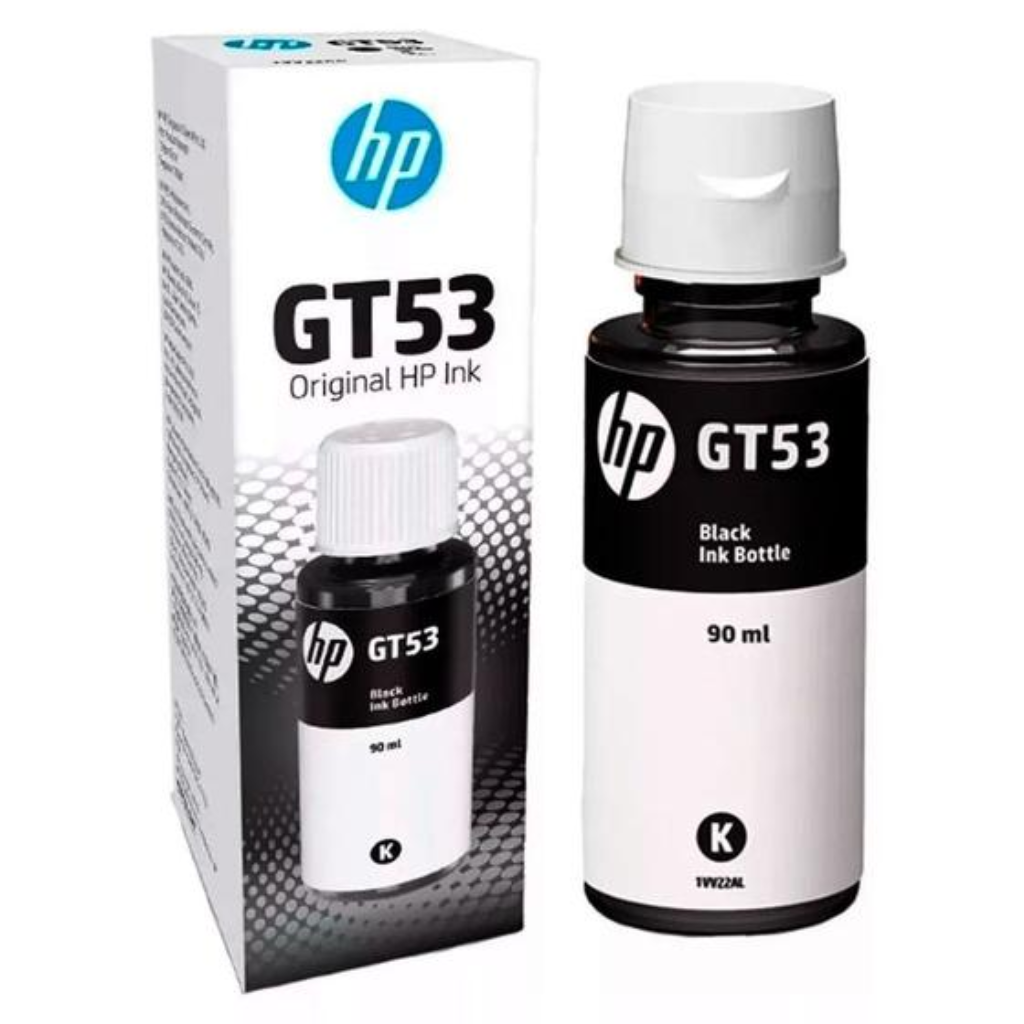 Refil de Tinta HP GT53 Preto - Original
