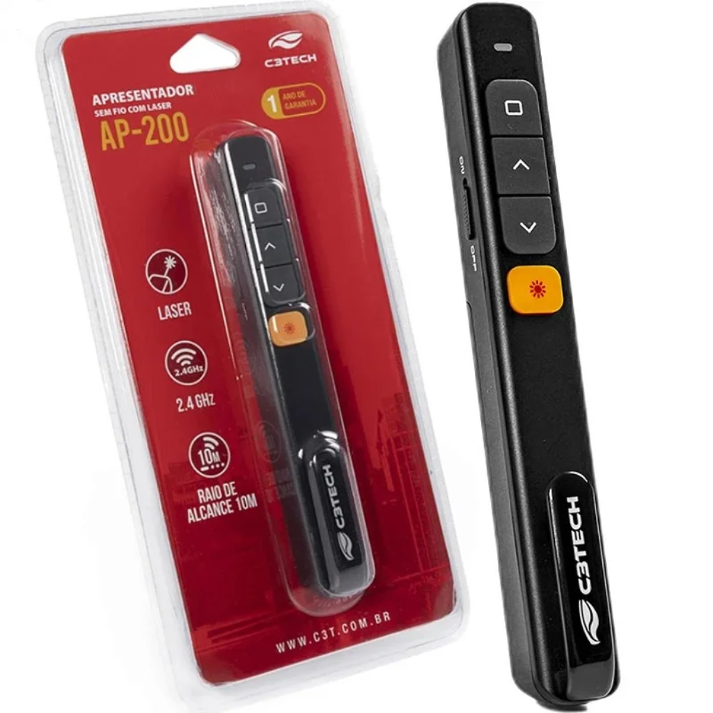 Apresentador Laser Point AP-200 - C3Tech