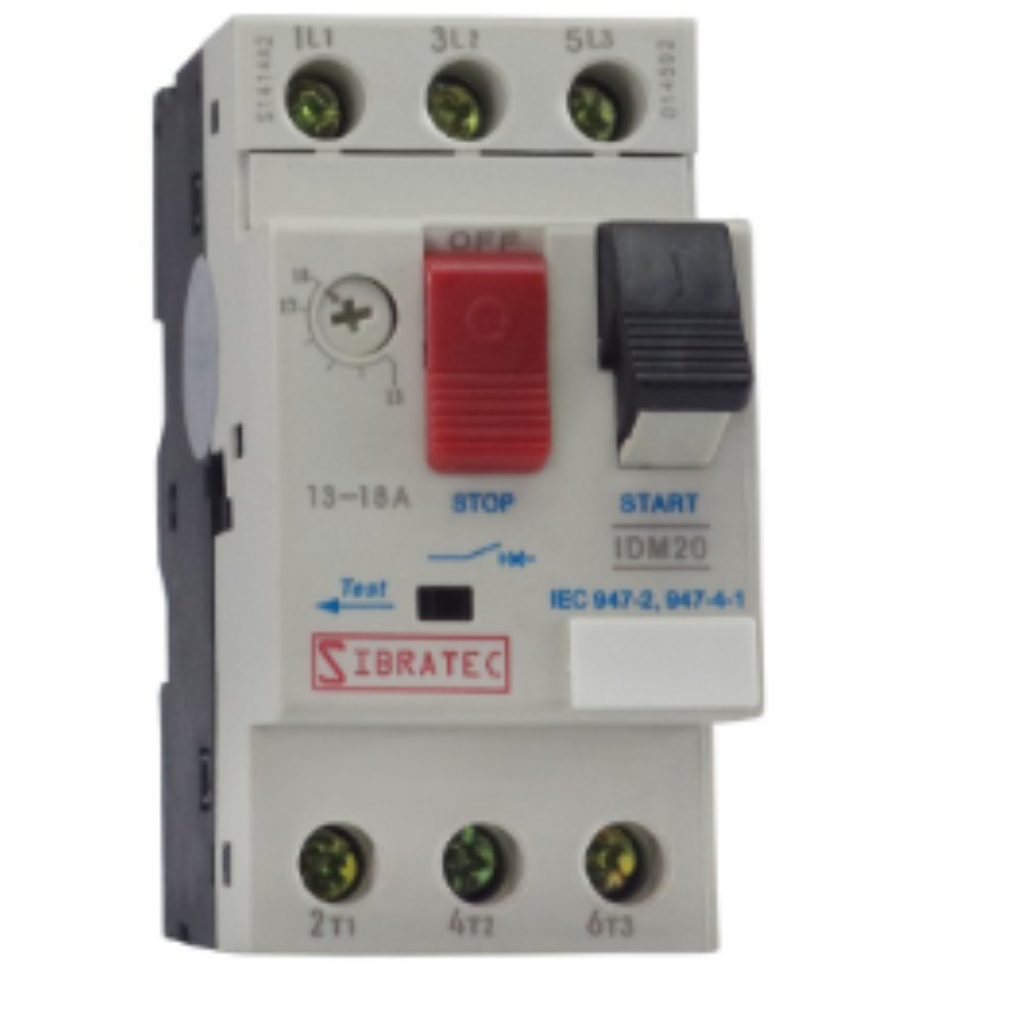 DISJUNTOR MOTOR 4.0 A 6.3 A - SIBRATEC